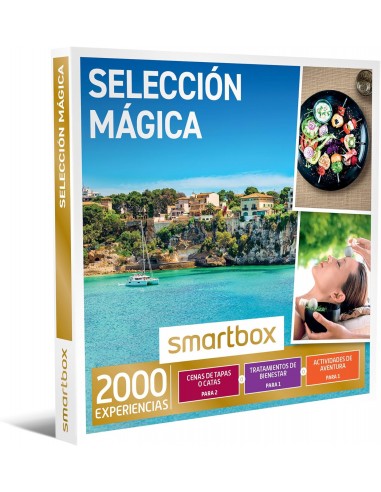 Smartbox - Caja Regalo Selección mágica - Idea de Regalo - 1 Actividad de gastronomía, Bienestar o Aventura para 1 o 2 Personas