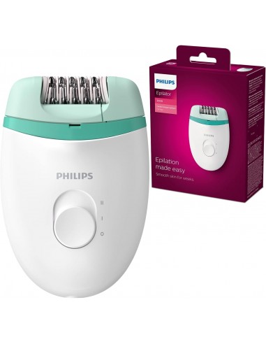 Philips Satinelle Essential BRE224/00 - Depiladora compacta con cable