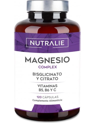 Citrato de Magnesio 1545mg + Magnesio Bisglicinato 600mg - Reduce Cansancio y Fatiga, Alivia Dolor Articulaciones y Músculos -