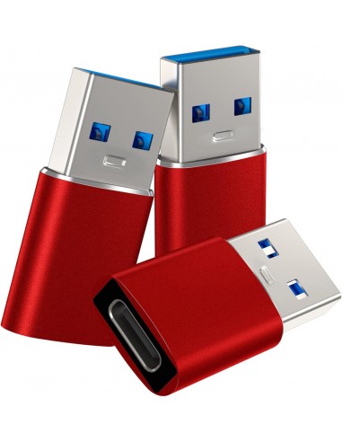 Orangeck Adaptador USB C Hembra a USB Macho (3 Pack), Adaptador USB Tipo C, Convertidor Tipo C a USB A para iPhone 12 13 14 15