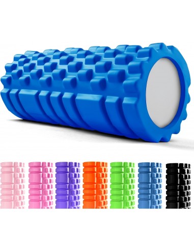 unycos - Rodillo para Masajes Musculares, Cilindro de Espuma Dura para Fitness, Terapia con Foam Roller/Herramienta de