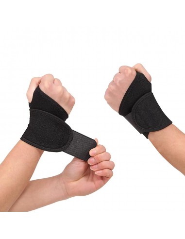 MuÃ±equera Tendinitis MuÃ±eca Ajustable, 1Par Negro Elasticidad Ferula Tunel Carpiano, MuÃ±equera Metacarpiana Pulgar Deportiva