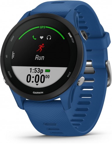 Garmin Forerunner 255, Reloj Inteligente para Correr con GPS, Garmin Pay, AutonomÃ­a de hasta 14 DÃ­as, Azul Oscuro