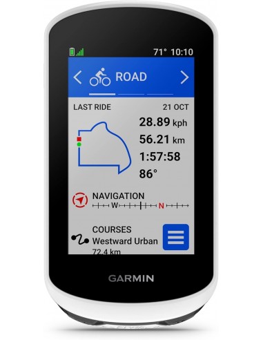 Garmin Edge Explore 2, Ciclocomputador de 3 Pulgadas, con GPS Intuitivo, Funciones de VO2, Registros personales, Unisex Adulto,