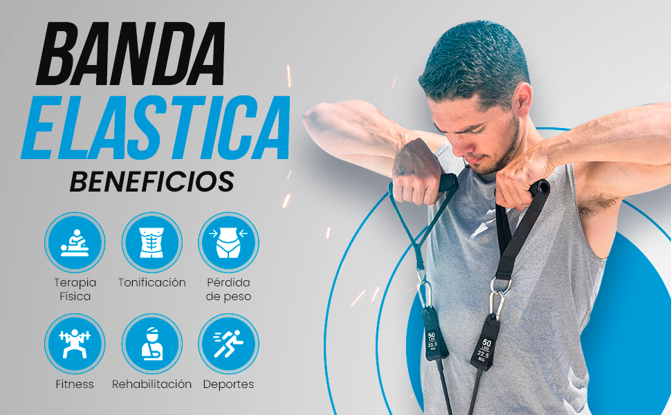 cintas elasticas musculacion