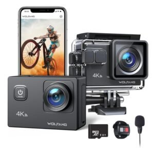 Cámara Deportiva 4K 30FPS GA100 WOLFANG