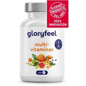 Multivitamínico activo A, B, C, D3, E, Calcio, Zinc, Selenio (para un año)