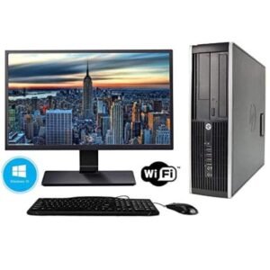 Estación completa, 10 x puertos USB WiFi + monitor HP E201 FHD teclado y ratón