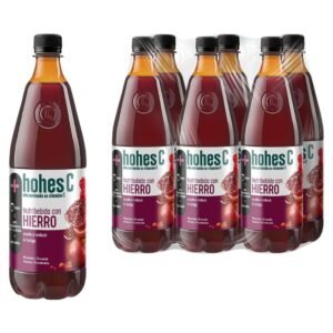 Nutribebida con Hierro y Vitamina C Zumo de Manzana, Tomate, Granada y Frambuesa (6 unid.)