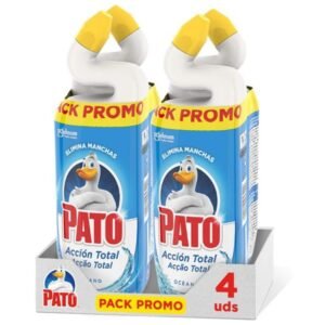 Limpiador para inodoro 750ml (2 x Duo Pack, 4 unidades) | Pato