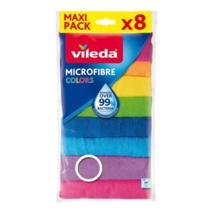 Bayetas Microfibras 8 unidades, 30 x 30 cm | Vileda