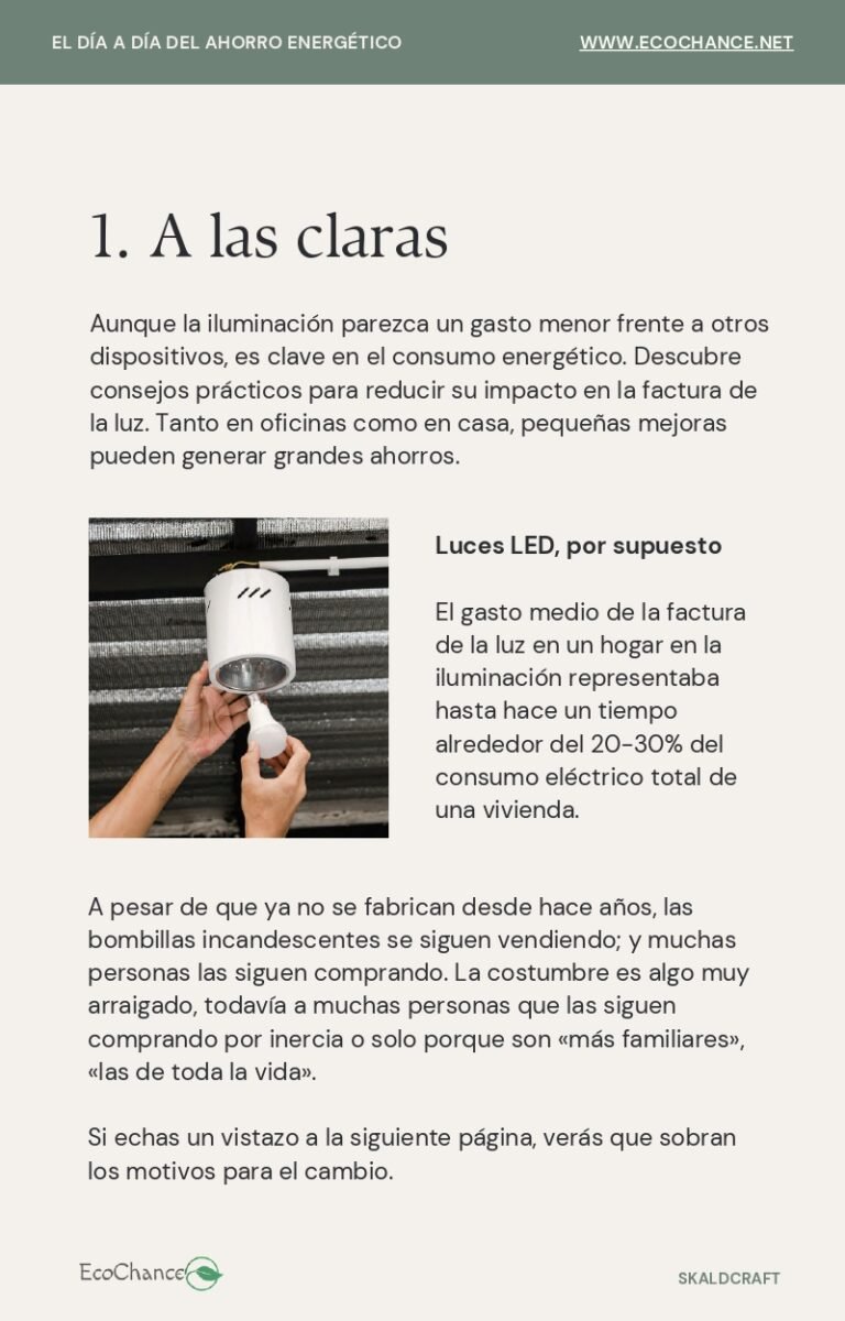 El día a dia del ahorro energético-5 A las claras 1